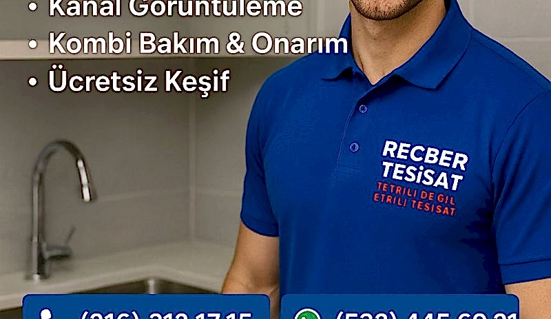 Sancaktepe Su Tesisatçısı  7/24 Acil Tesisat Hizmeti  Reçber Tesisat