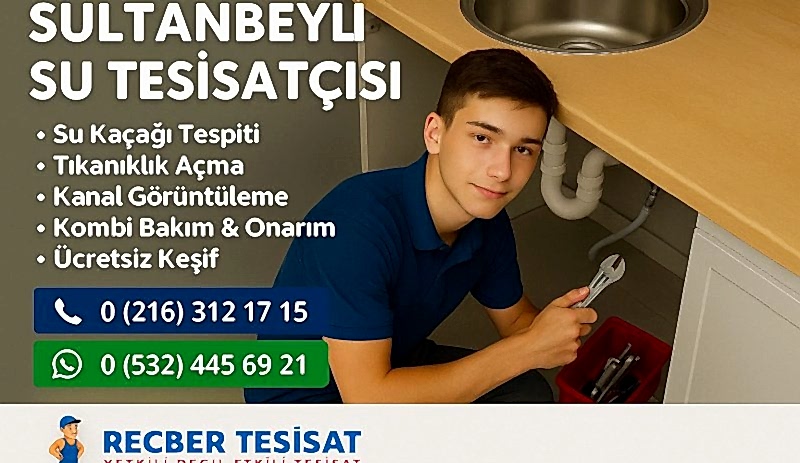Sultanbeyli Su Tesisatçısı  Su Kaçağı Tespiti  Tıkanıklık Açma  Reçber Tesisat